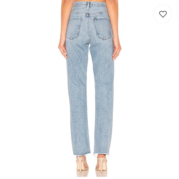 AGOLDE High Rise Straight Jeans Never Worn! - Picture 3 of 4